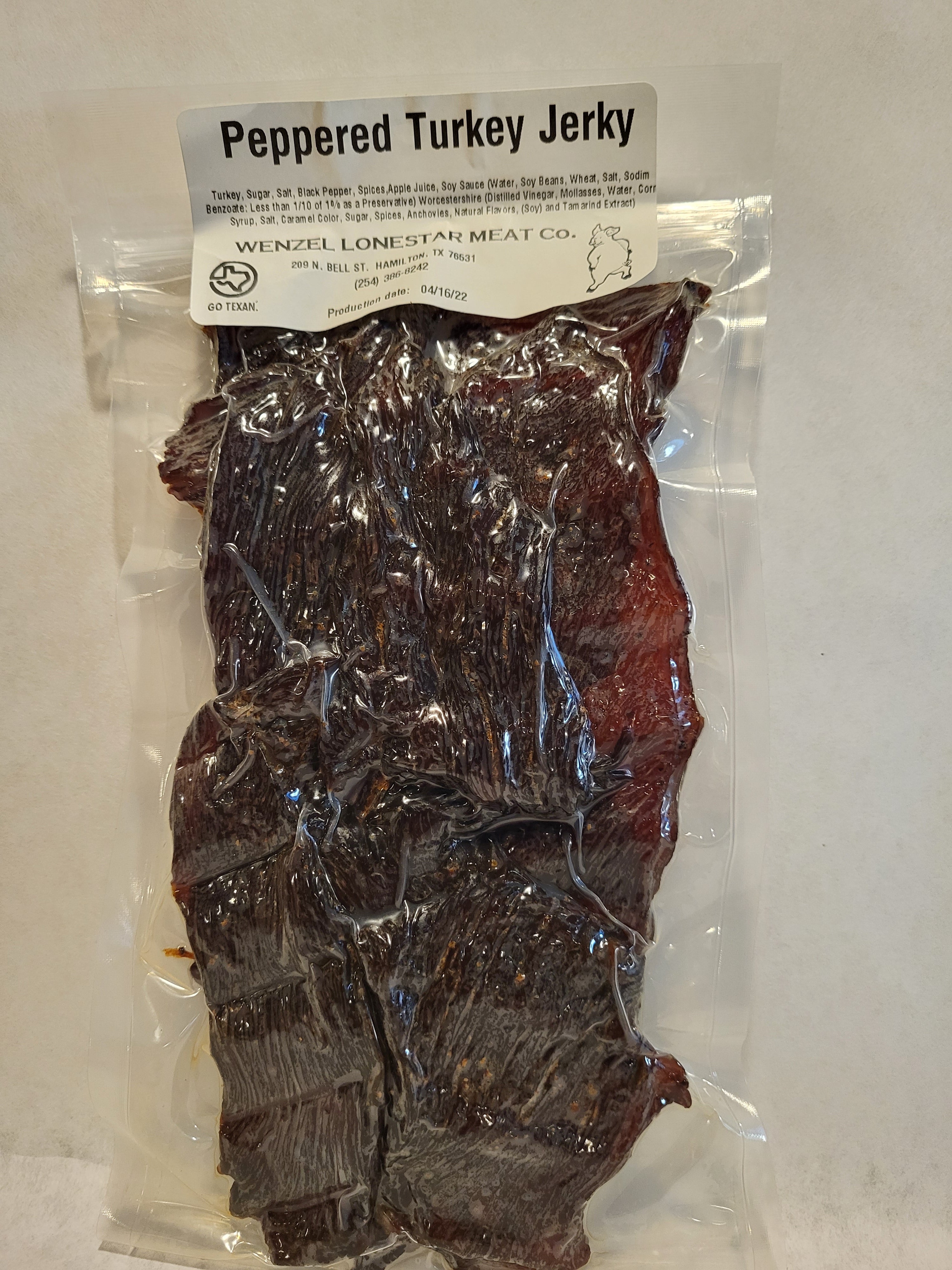 Turkey Peppered Jerky